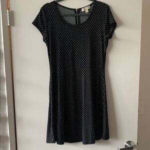 MICHAEL Michael Kors Black A-Line Mini Dress
